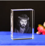 Statue 3D en Cristal Figures de la Sainte Bible la passion du christ