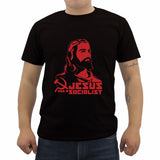 T-shirt Jésus - Jésus était un socialiste noir et rouge