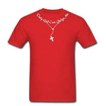 T-shirt Jésus - Only God Can Judge Me "Seul Dieu Peut me Juger" rouge