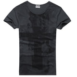 T-shirt Jésus - Croix Style Graphique gris foncé
