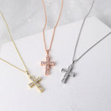 pendentif croix femme et leur chaîne