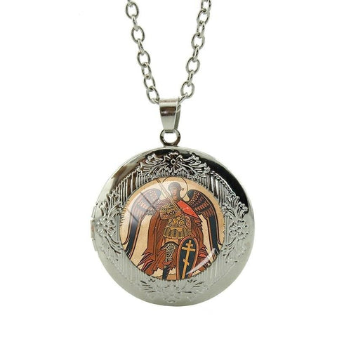 Médaille Saint Michel Vintage avec sa chaine