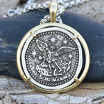Médaille Antique de Saint-Michel détails