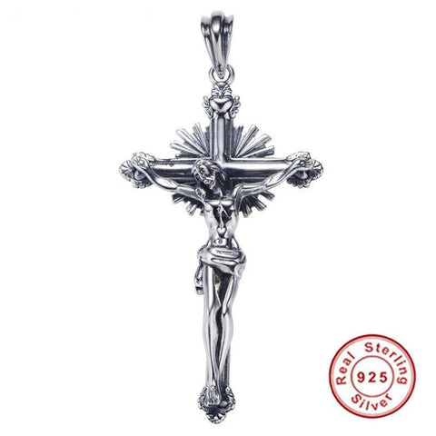Pendentif Croix Argent Crucifix