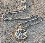Médaille Saint-François d'Assise avec son collier