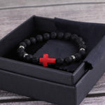Bracelet Religieux Perles Naturelles dans sa boite