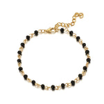 Bracelets Chrétiens Femme perles noires