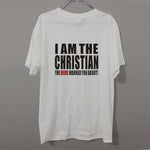 T-shirt Jésus - I am The Christian The devil Warned You About blanc