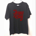 T-Shirt Jésus King Noir/Rouge