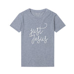T-shirt Jésus - Juste Jésus gris