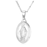 Médaille Vierge Marie Miraculeuse argent