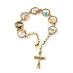 Bracelet Vierge Marie or