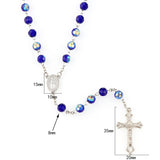 Chapelet Catholique Perles en Acrylique dimensions