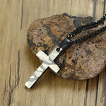 Pendentif Croix Homme Camouflage recto