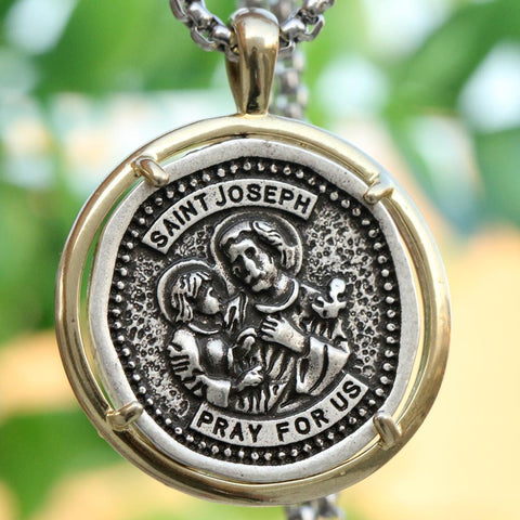 Médaille Fait Main Saint-Joseph