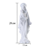 dimensions de la statue de la vierge marie